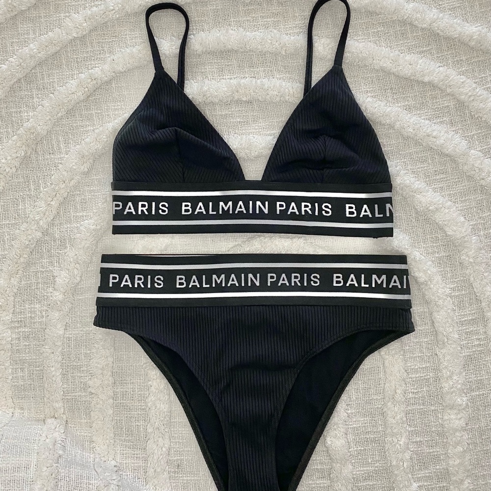 NWT Balmain Bikini Swimsuit
